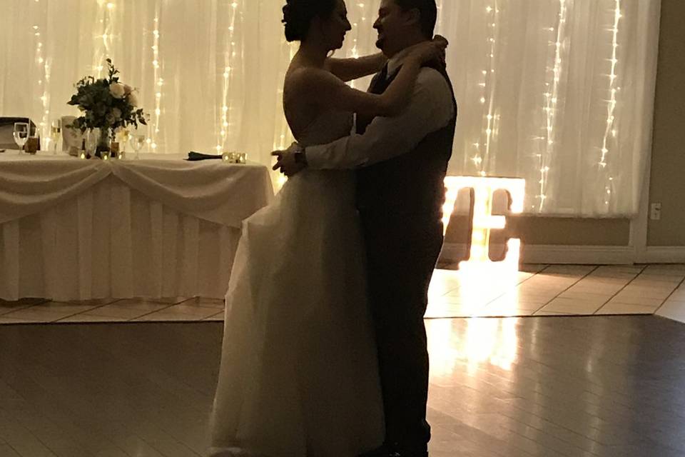 First dance