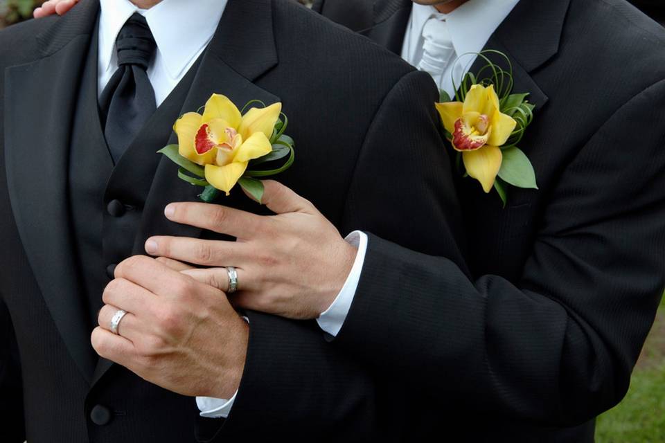 Bride and groom