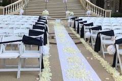 Ceremony set up