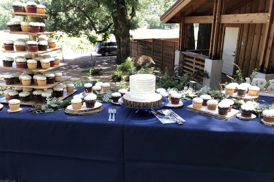 Dessert table