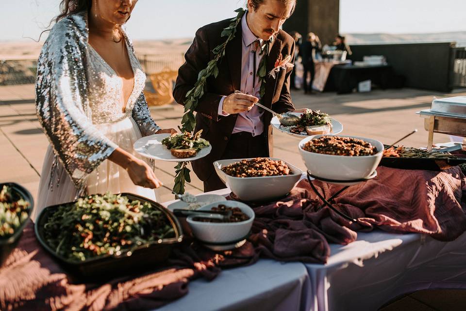 Don't forget the food!