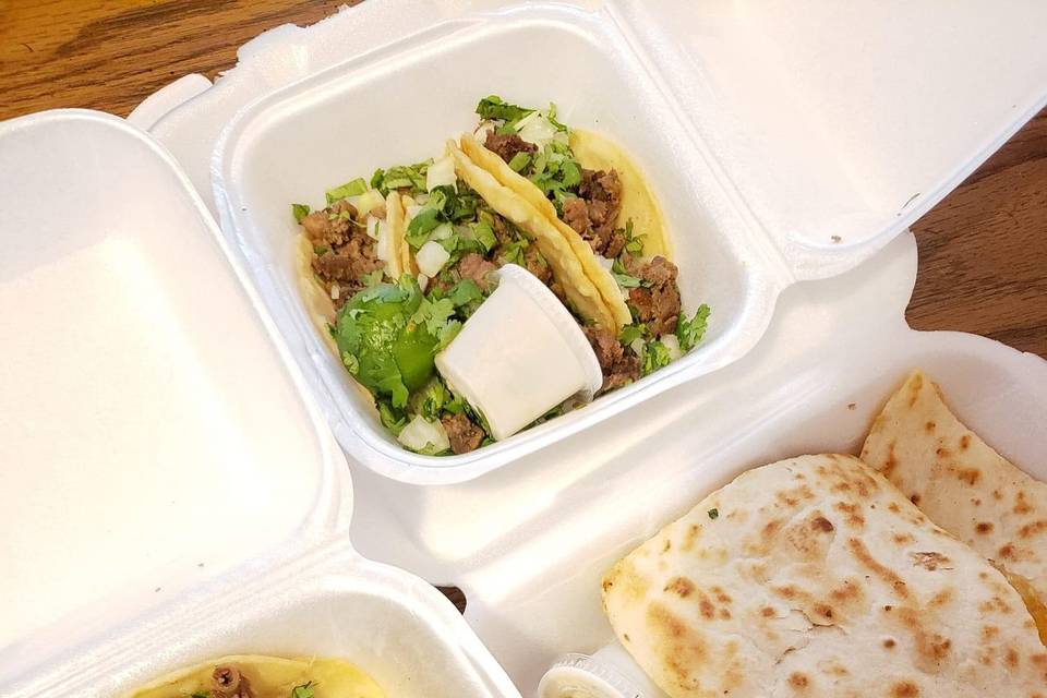 Tacos for guests