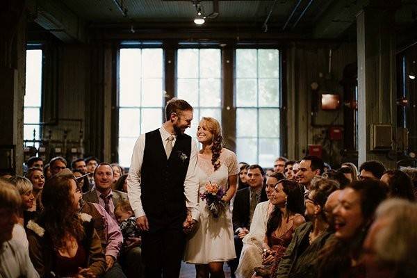 Wedding recessional | Sarah Gormely Photography