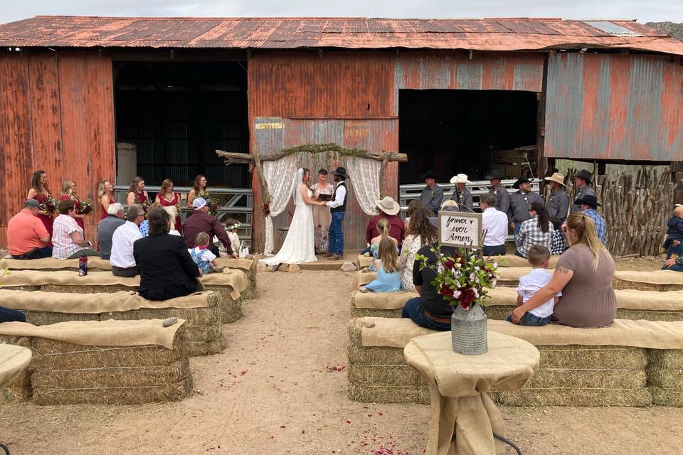 Country wedding