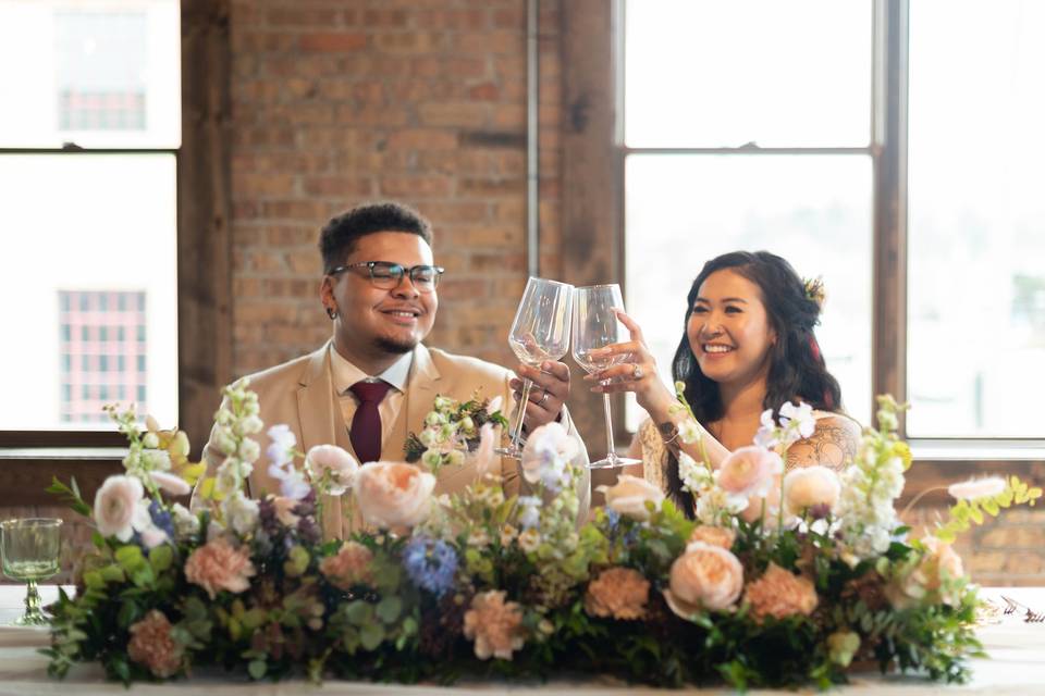 Cheers to the Newlyweds!