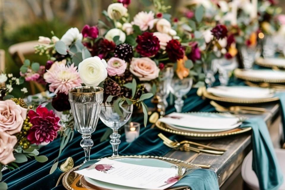 Stunning tablescape
