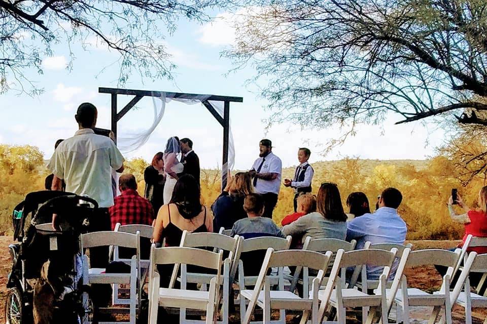 Outdoor ceremony