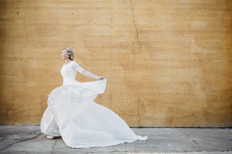 Bridal portrait