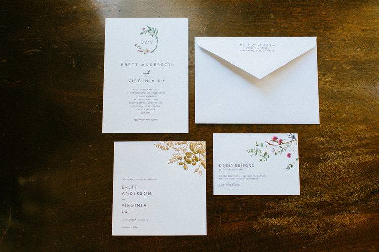 Wedding invitation