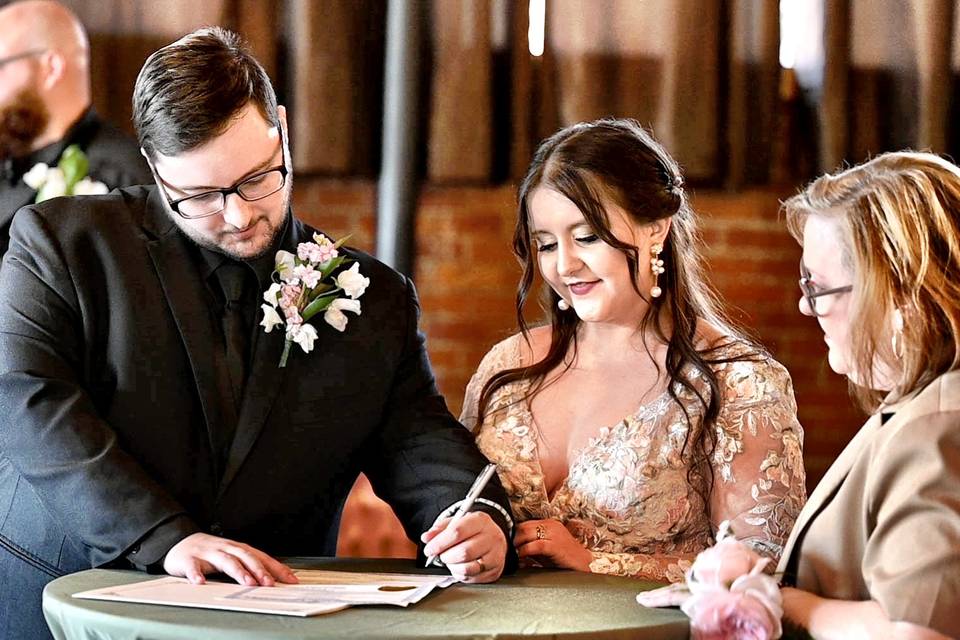 Officiant — LadyMarry Wedding Services