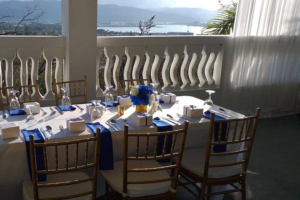 Outdoor reception