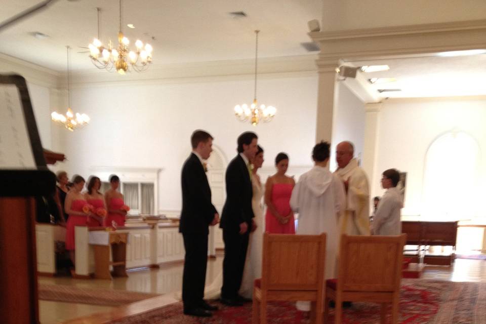 Church wedding