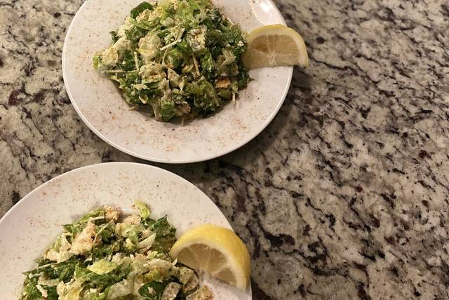 Zesty Caesar salad