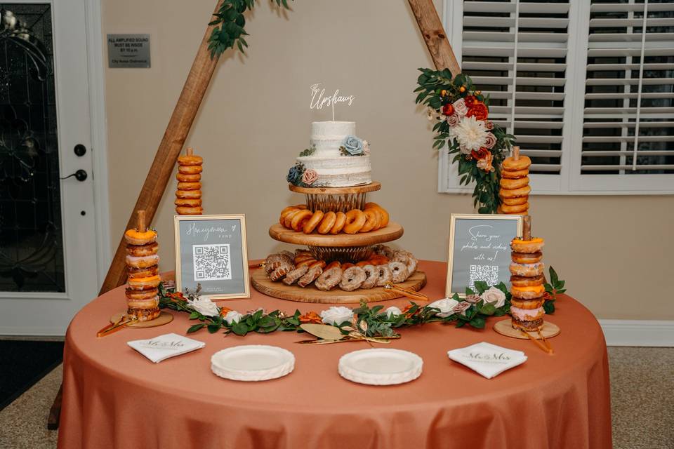 Dessert table