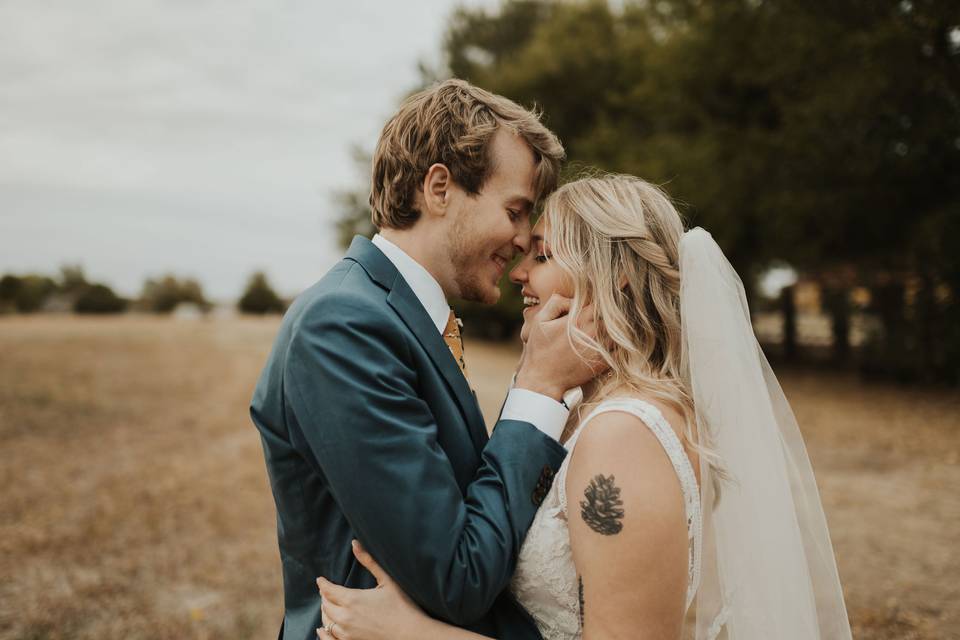 Bride + Groom portraits