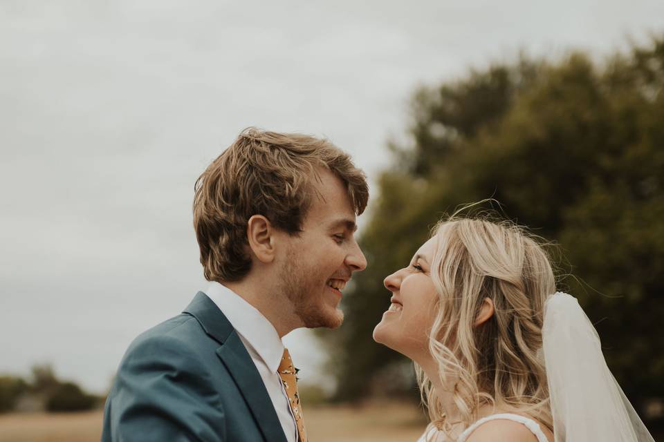 Bride + Groom portraits