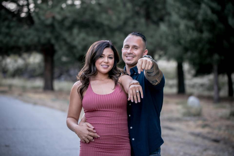 Lytle Creek Engagement Session