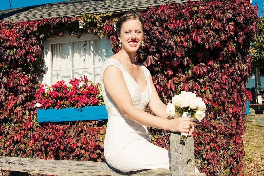 A Martha's Vineyard Bride in Oak Bluffs