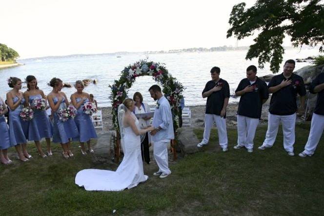 Beach wedding