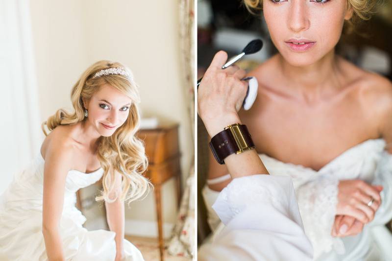 Wedding makeup & hairstyle