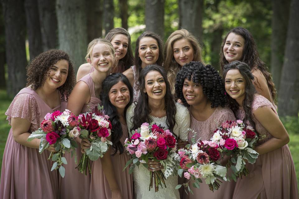 Bridesmaid Giggles