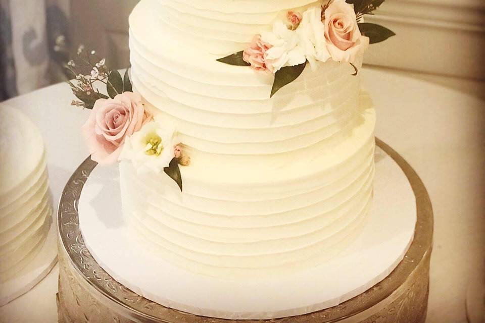 Textured buttercream