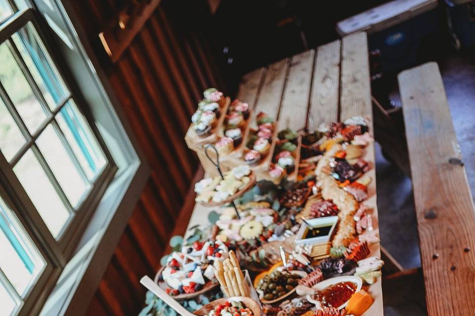Charcuterie Style Table