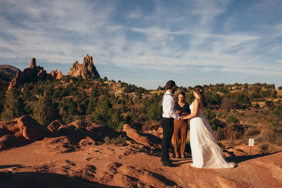 Garden of the Gods Elopement