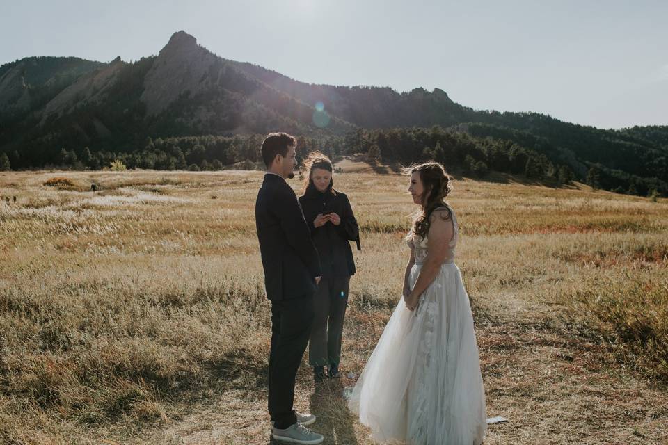 Chautauqua Park Elopement