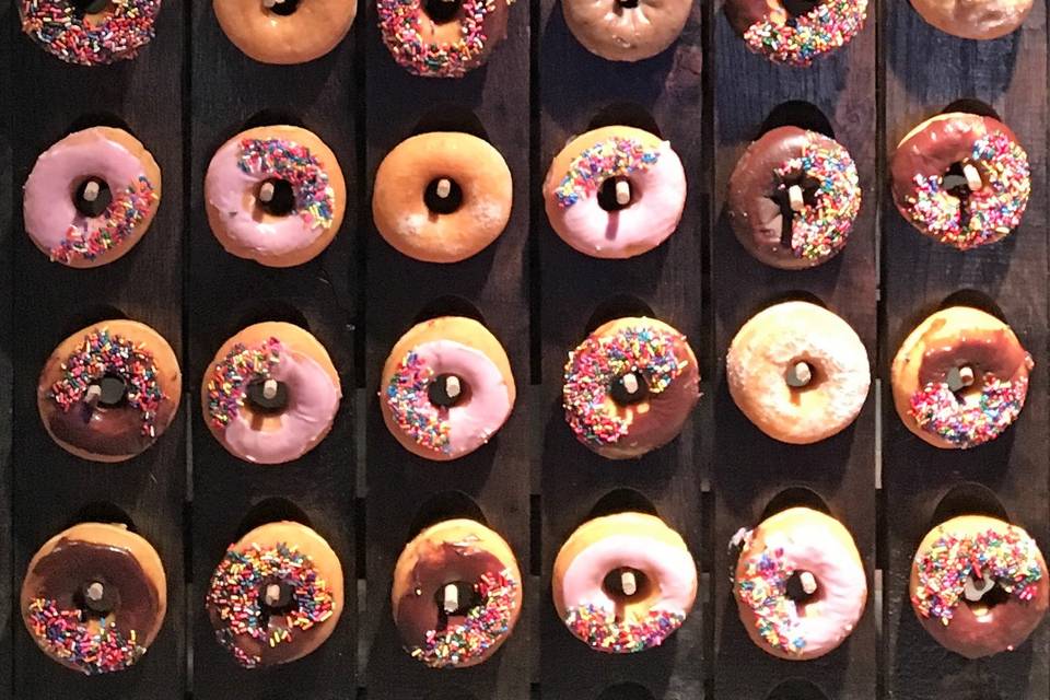 Donut wall East End Events
