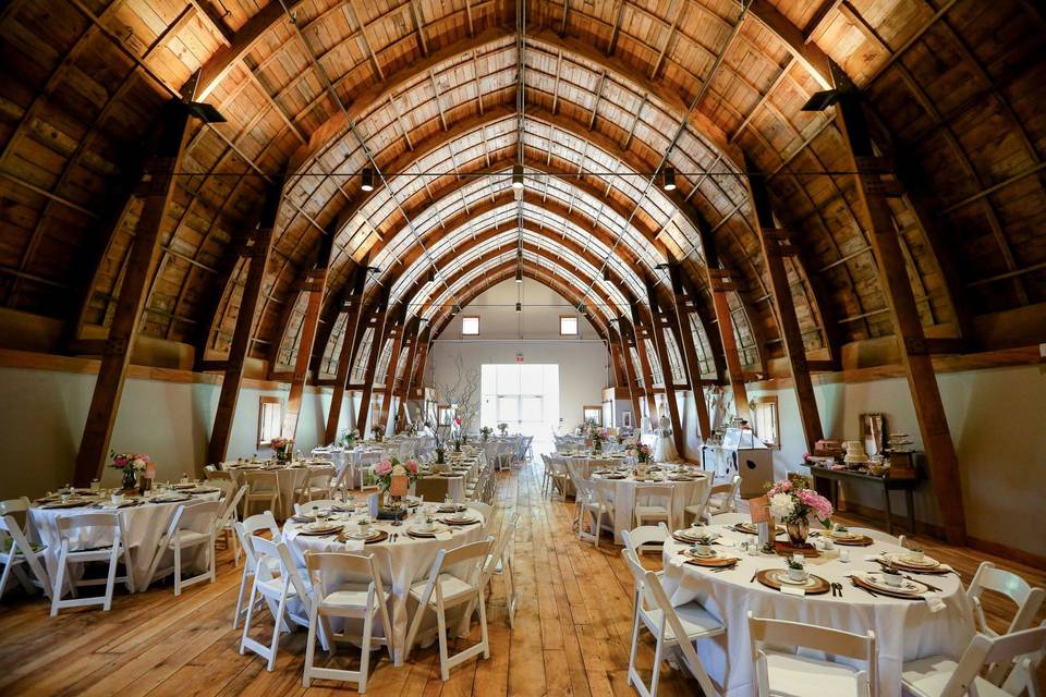 The Cathedral Barn at Historic Barns park