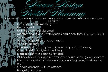 Dream Design weddings