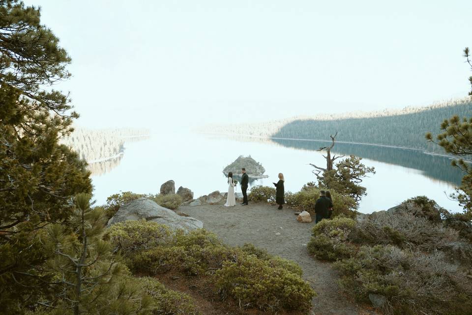 Emerald Bay Elopement