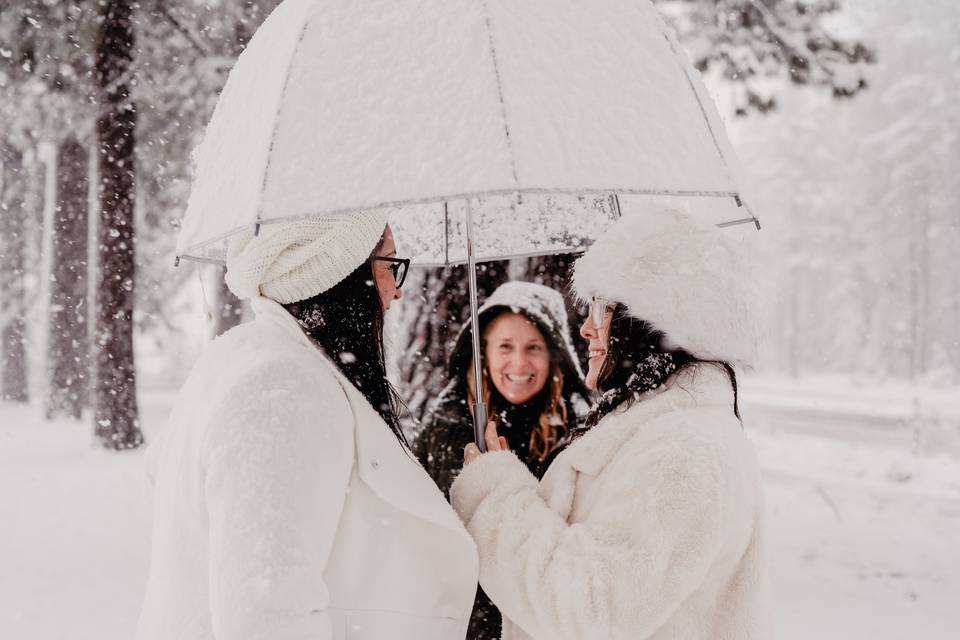 New Years Eve elopement