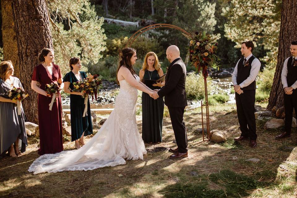 Dancing Pines, CA wedding