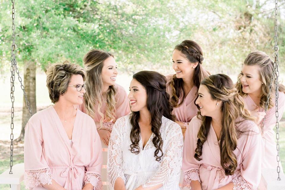 Porch Swing Bridal Party