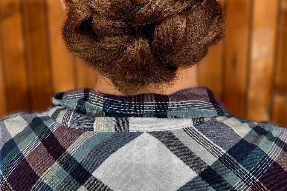 Elegant updo