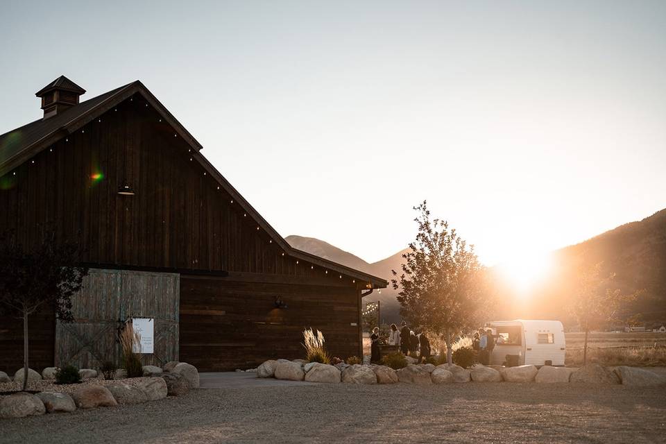 Barn at Sunset Ranch Wedding