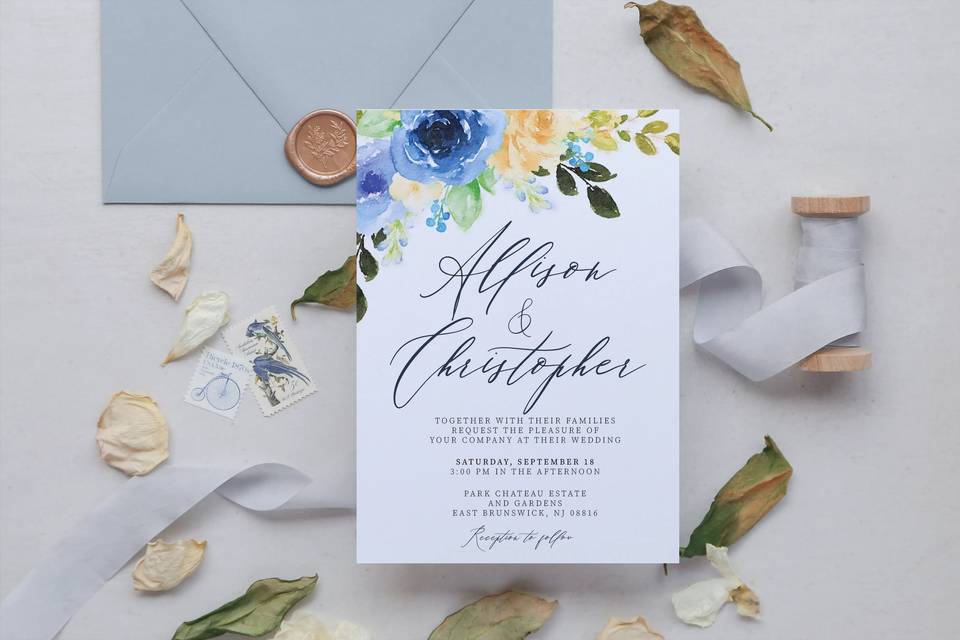 Invitation design