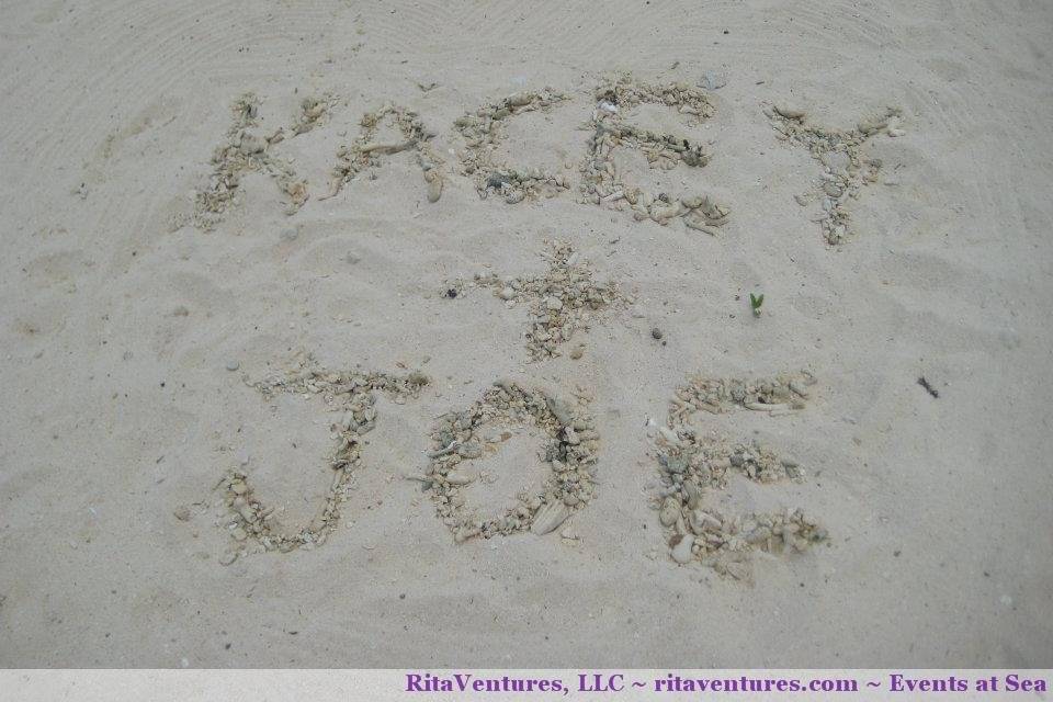 Let's put your name in the sand with your own Cruise Wedding planned by me!