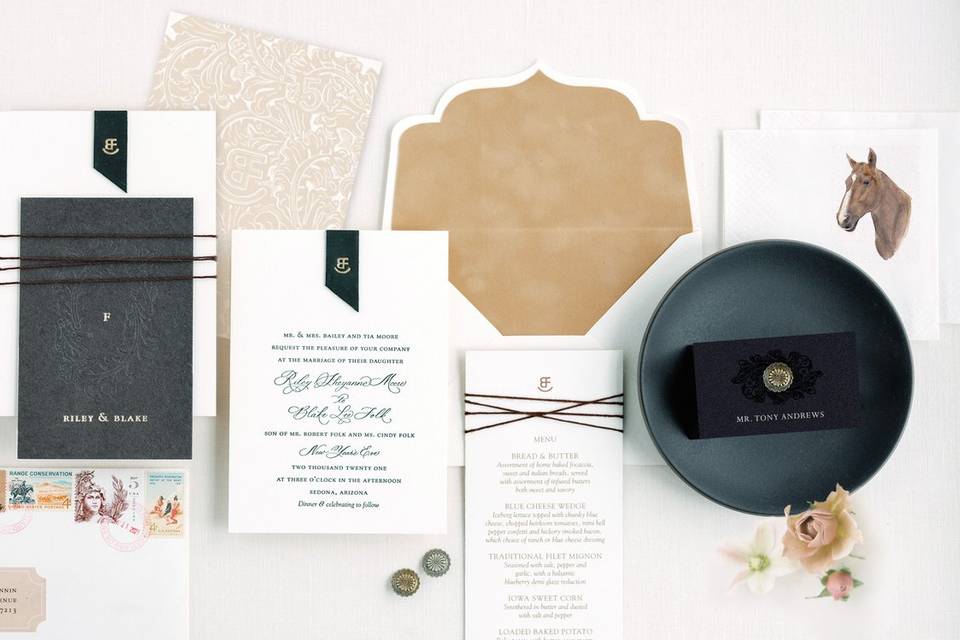 Custom Wedding Invitations