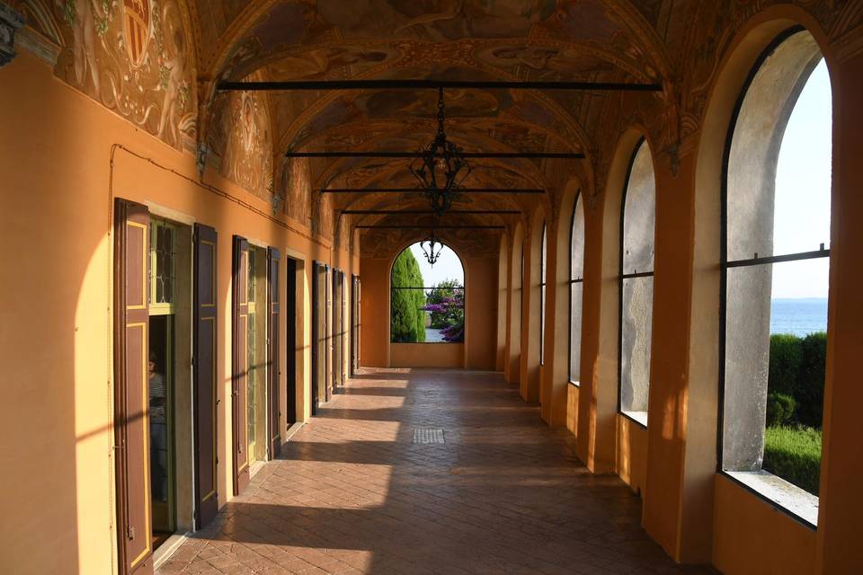 The loggia