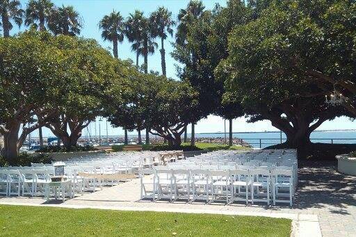 The plaza at cabrillo marina