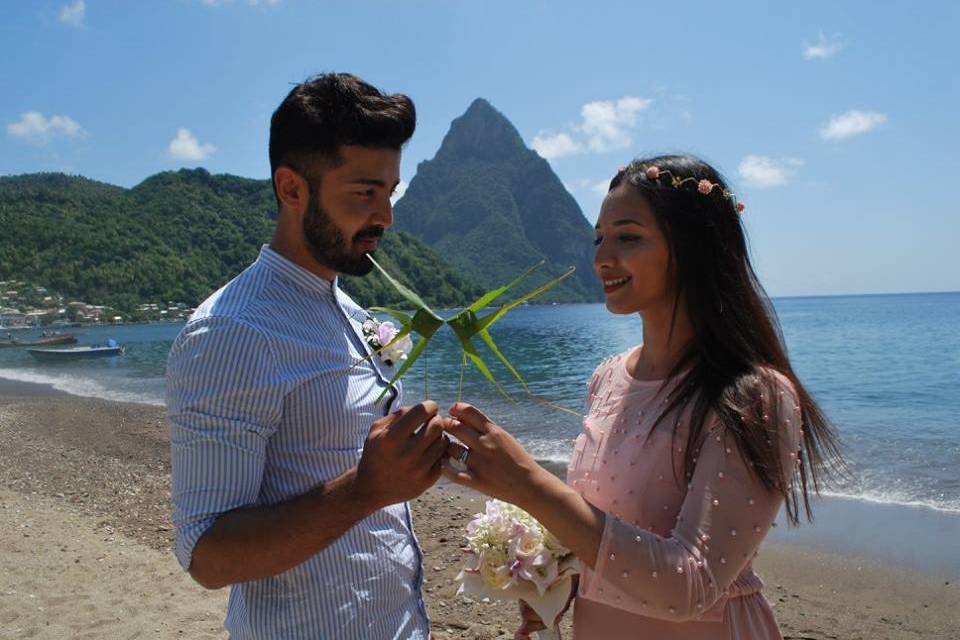 Beach ceremony