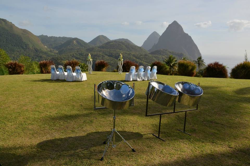 Piton backdrop