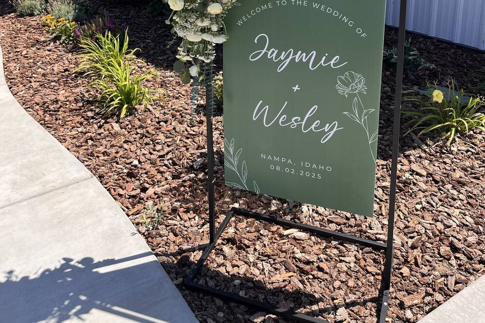 Welcome Sign