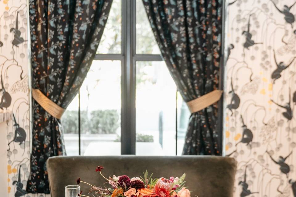 Sweetheart Table Centerpiece