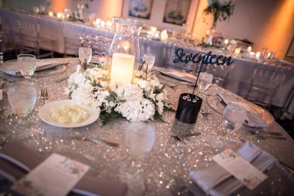 Candle centerpiece