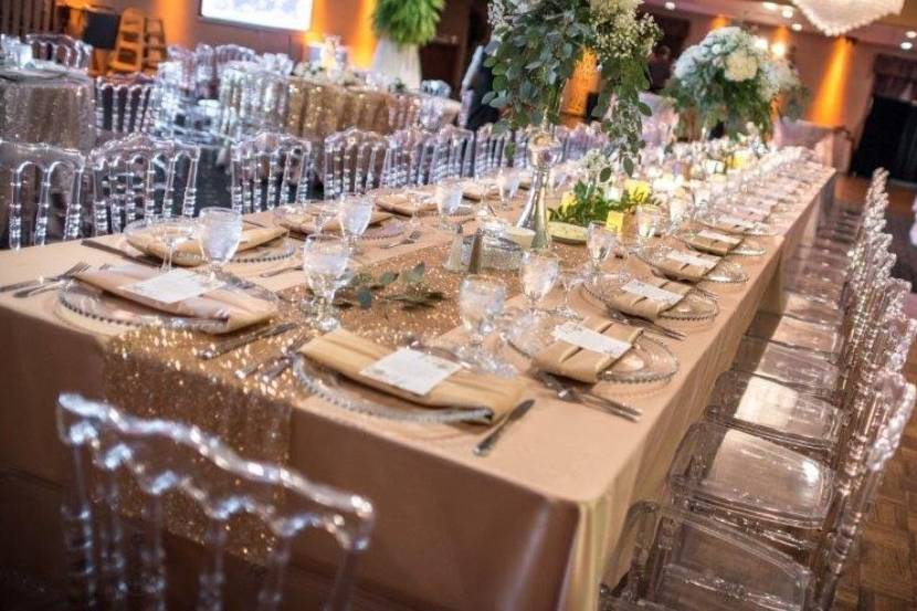 The tables are set