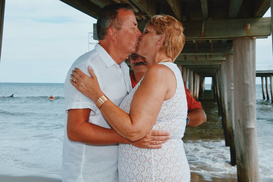 Vow renewal - Ventnor Pier